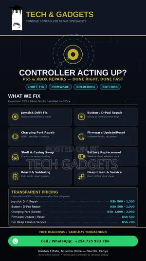 Playstation/XBox Controller Repair