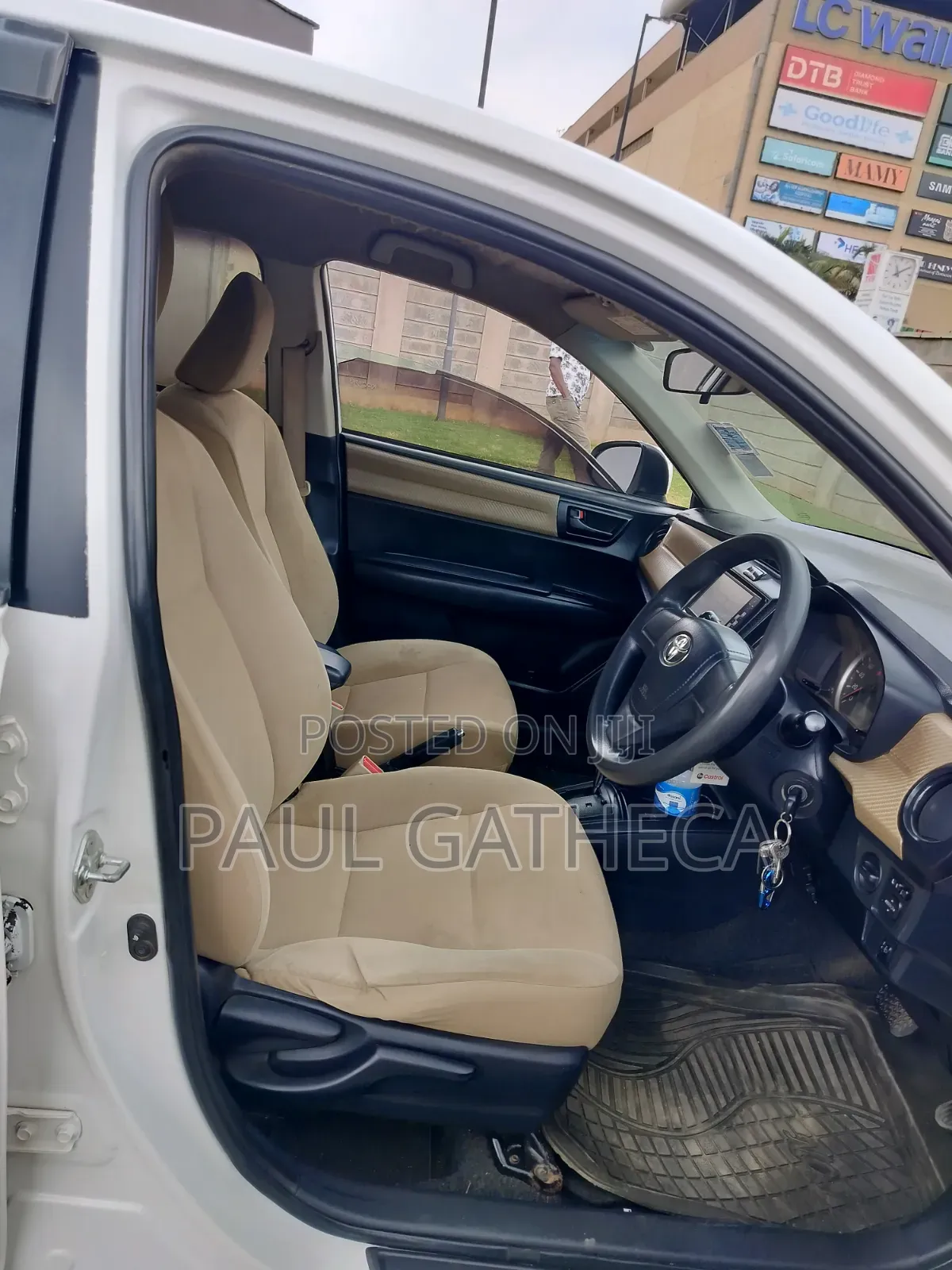 Toyota Axio 2014 Off white