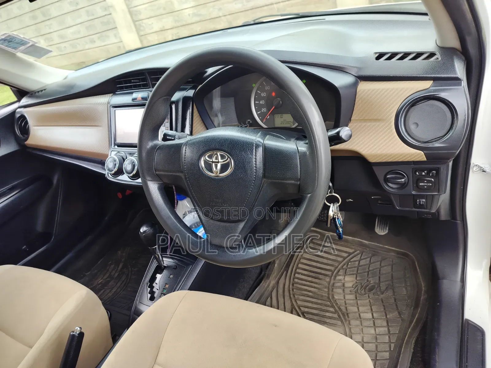Toyota Axio 2014 Off white