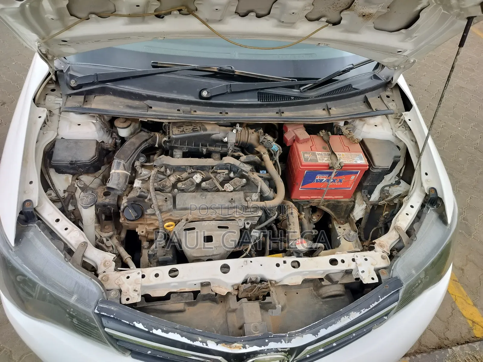 Toyota Axio 2014 Off white
