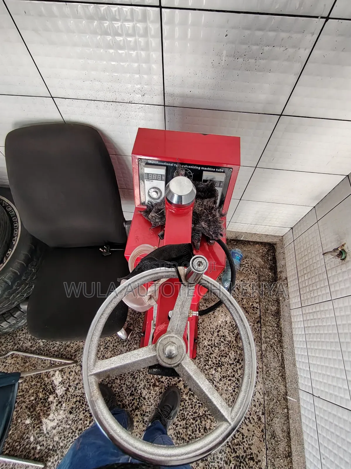 Ideal for Tyre Repair Workshop High Quality Tyre Vulcanizer Machine