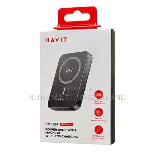 Havit Pb5224 10000mah Magnetic Power Bank