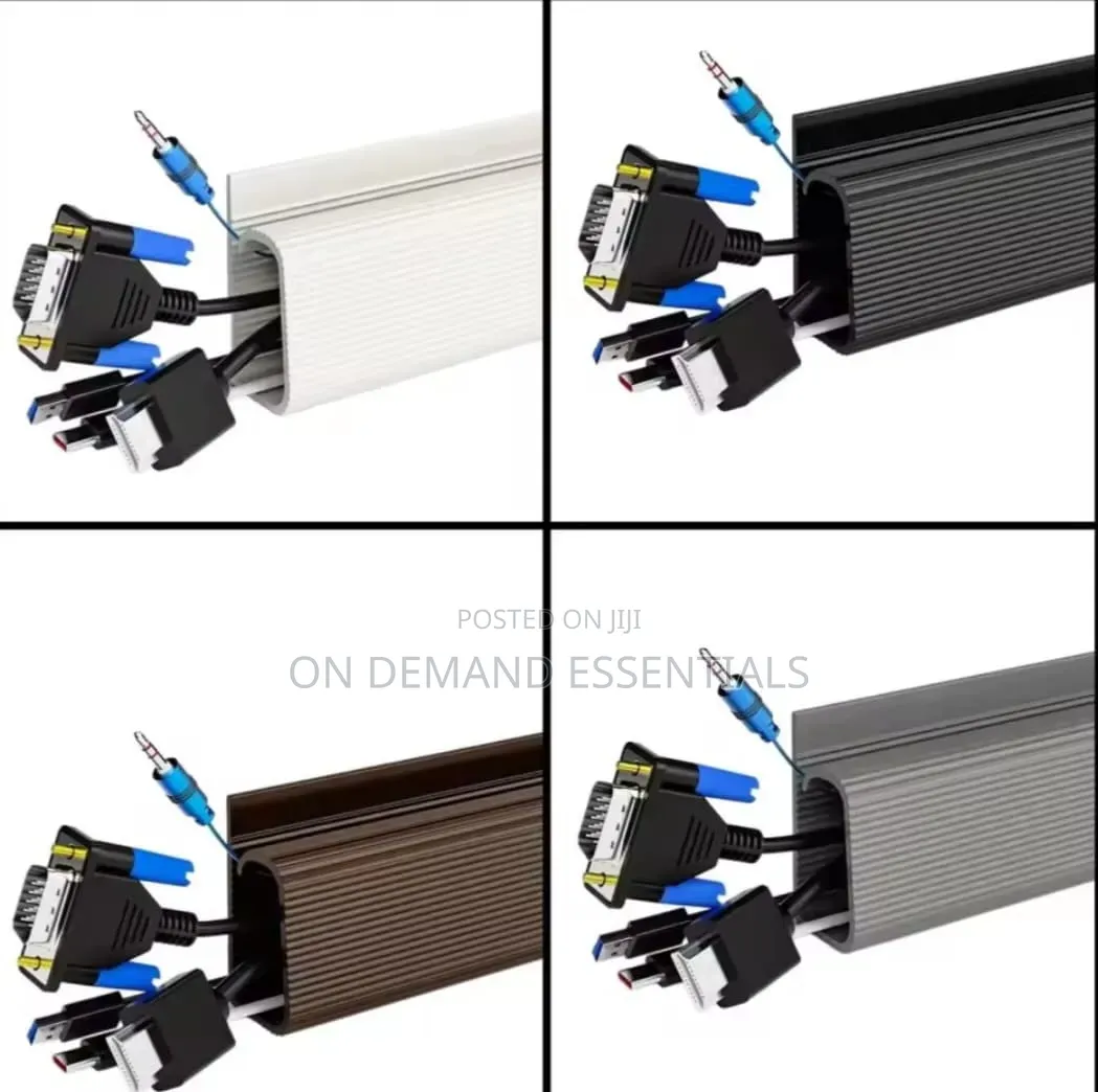 PVC Under-Desk Cable Management Tray Length: 40cm