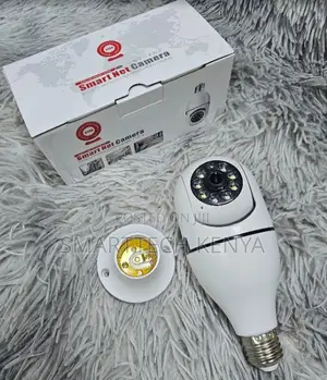 Smart WiFi Bulb CCTV Camera 360° Panoramic Security Camera