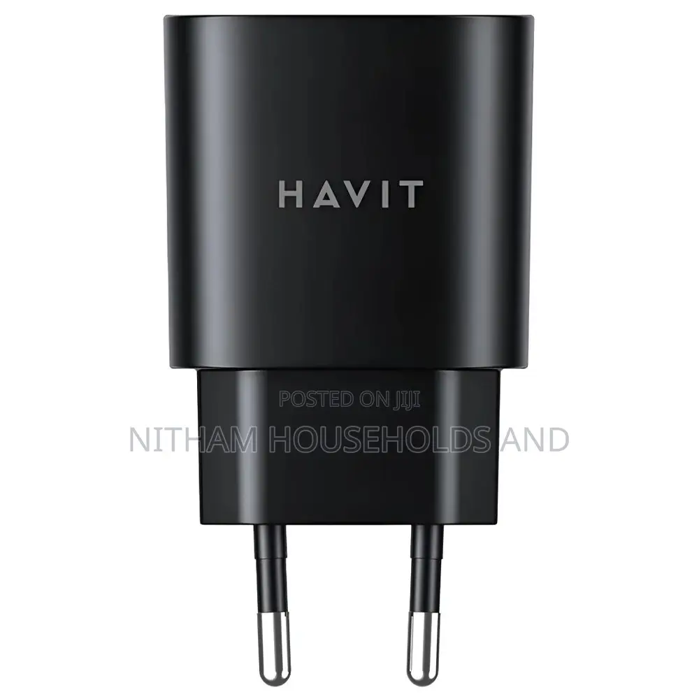 Havit Uc25w Wall Charger Pd Type-C 25w Fast Charger – Black