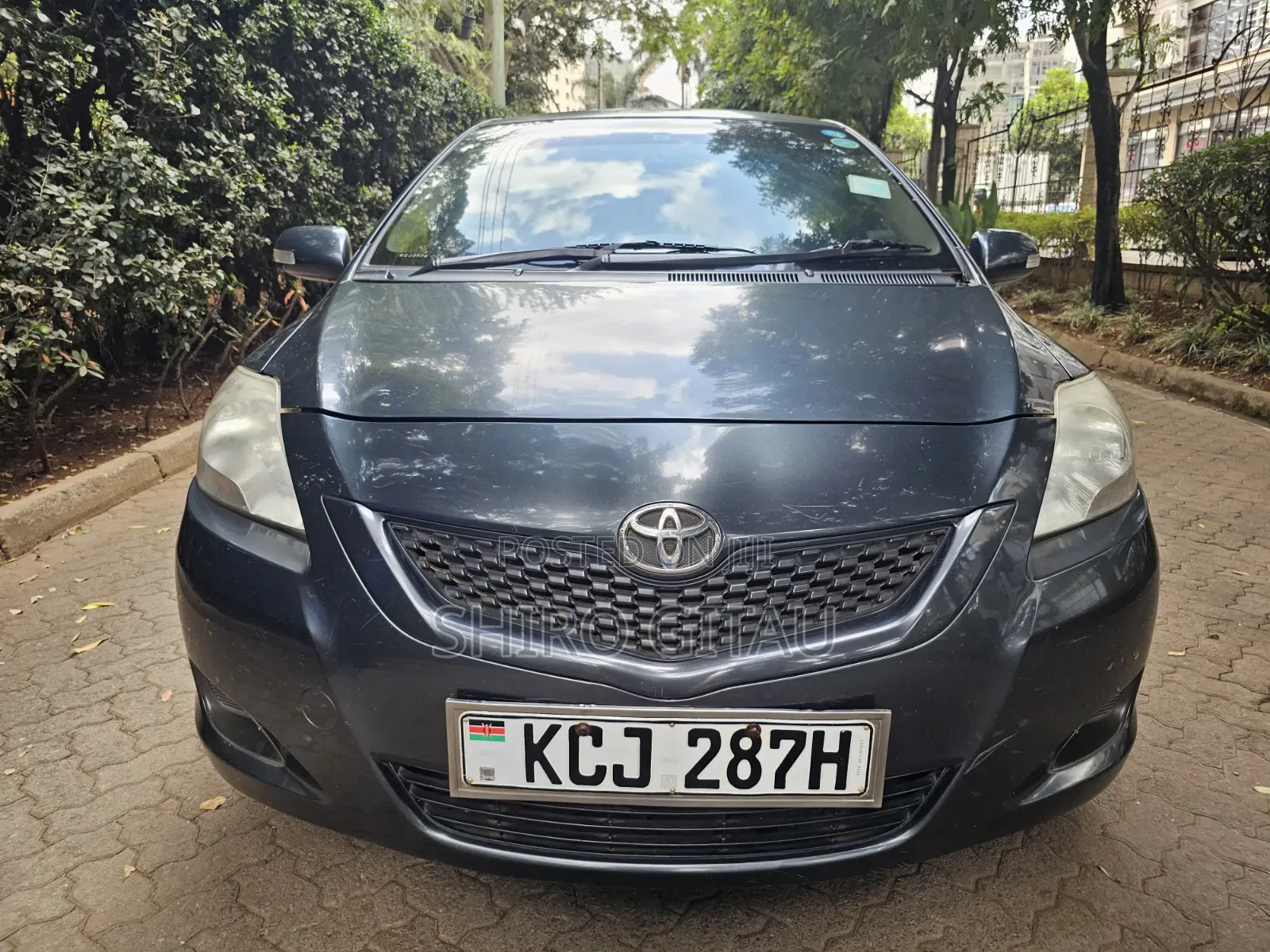 Toyota Belta 2009 Gray