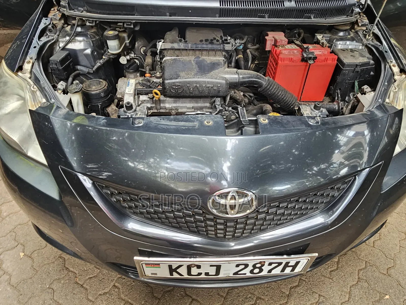 Toyota Belta 2009 Gray