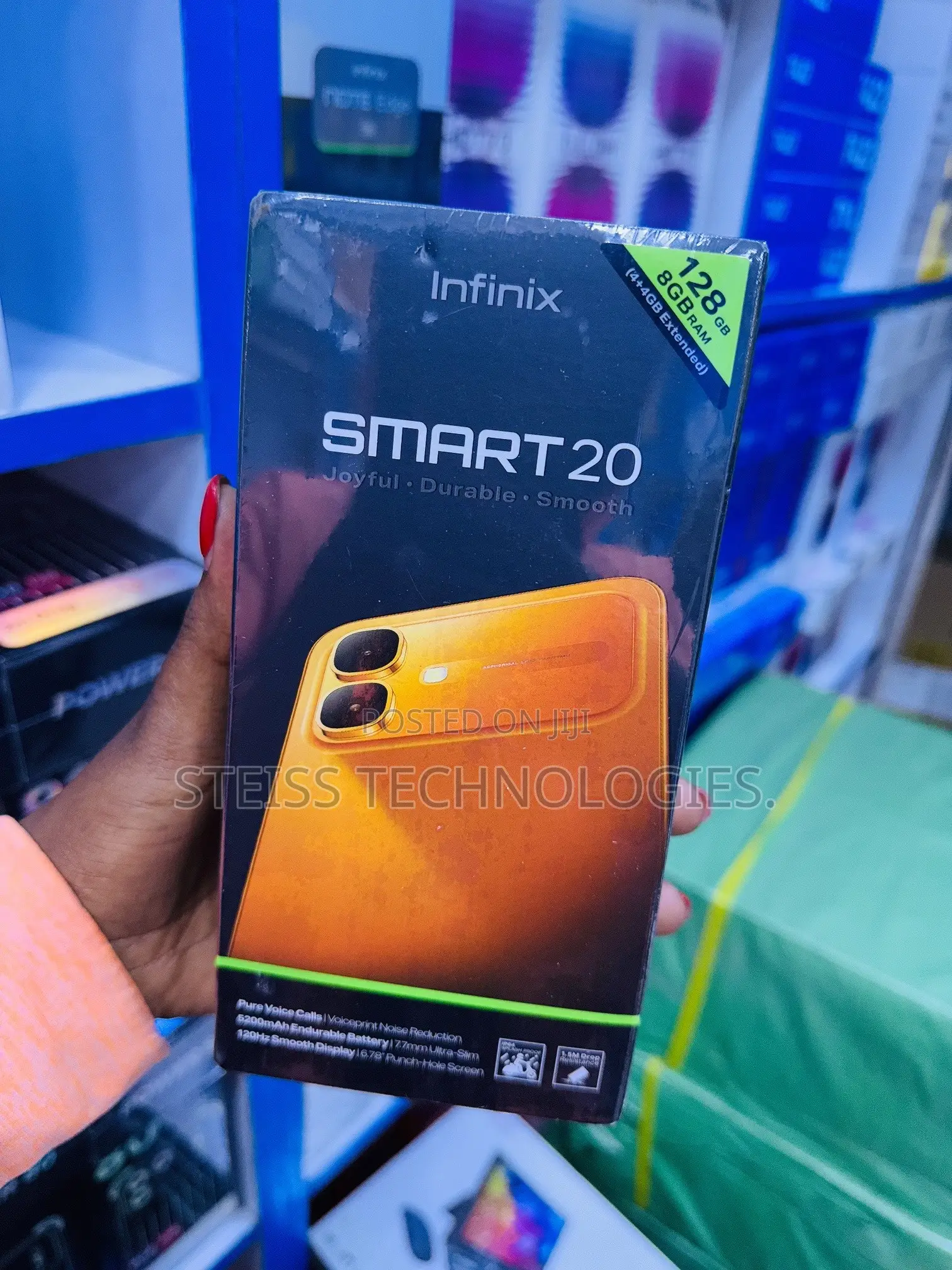 New Infinix Smart 20 128 GB Black