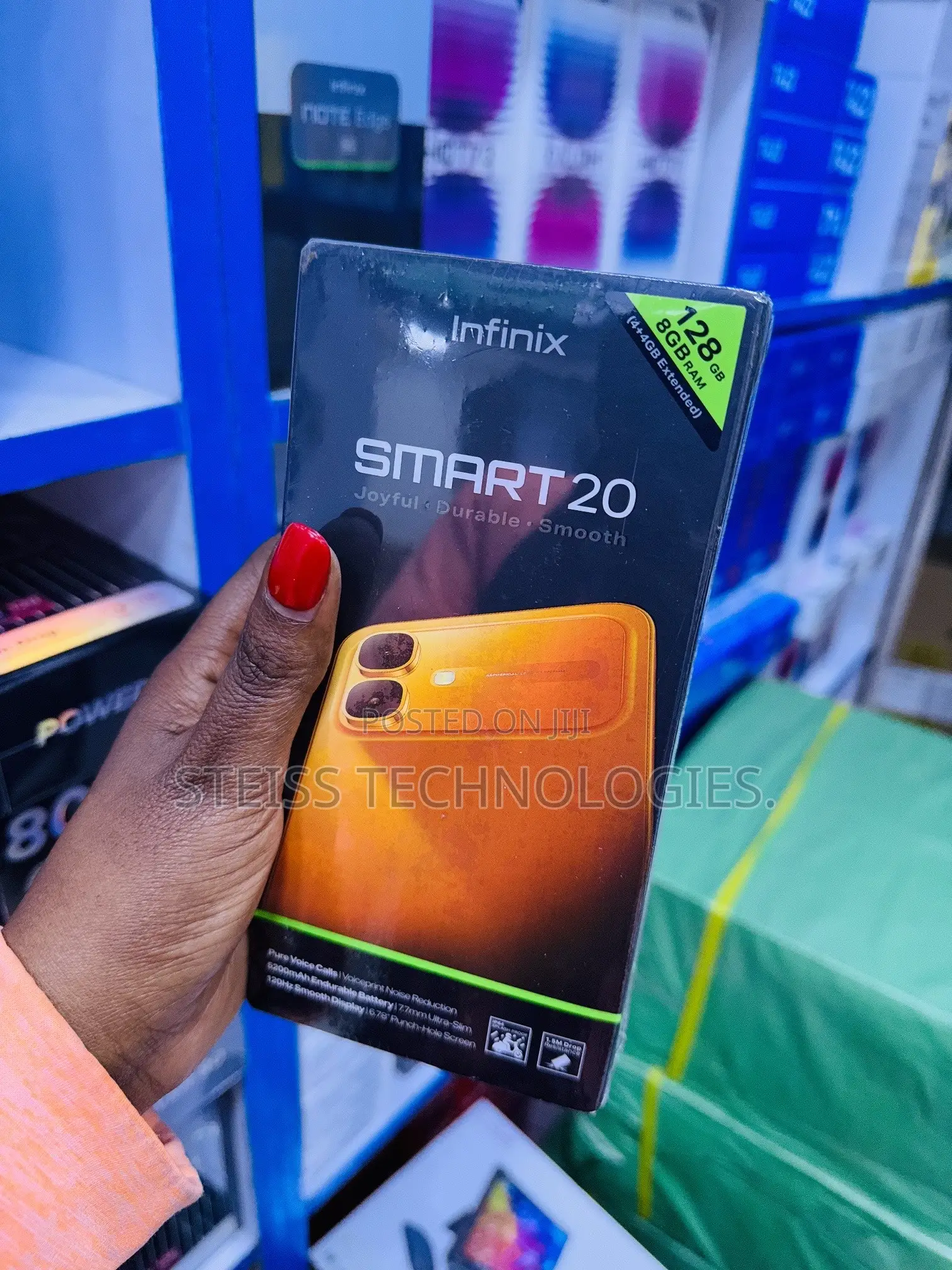 New Infinix Smart 20 128 GB Black