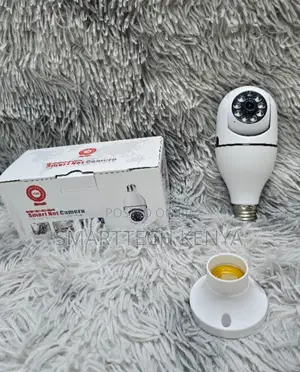 WiFi Light Bulb CCTV Camera With Motion Detection Remote View