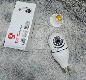 360° Smart WiFi Bulb Security Camera With Colour Night Vision
