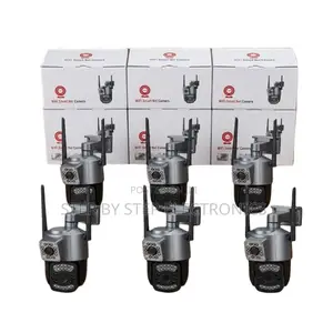 Built in Rechargeable Battery 4G WIFI PTZ Rotating Electric Camera