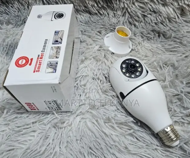 LED Bulb CCTV Camera Wireless WiFi Home Security Camera