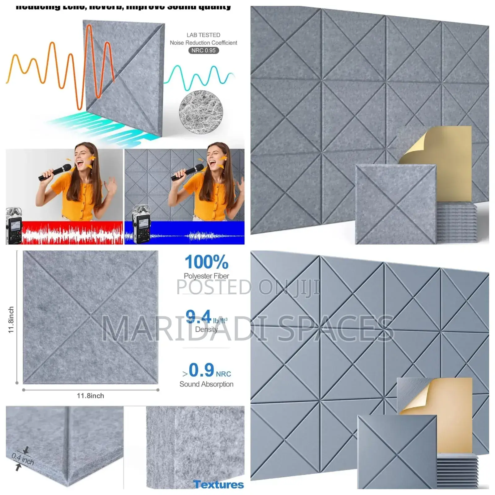Acoustic Sound Proof Wall Panels