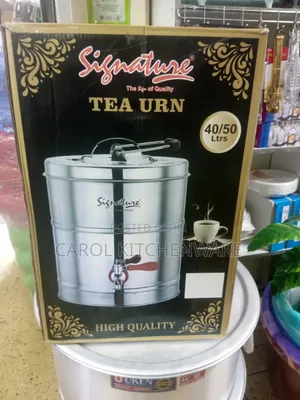 50 LTR Signature Stainless Steel Tea Urn / Commercial Tea Urn