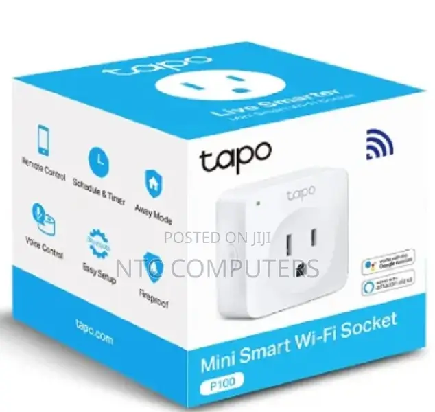 TP-Link Mini Smart Wi-Fi Socket - TL-TAPO P100 (1-Pack)