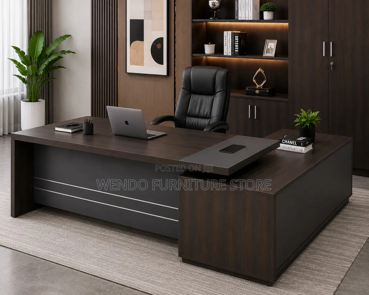 Office Desk; 1800mm Executive Style Urban Desk