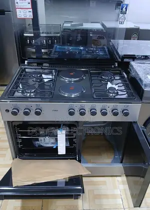 Mika Standing Cooker, 90cm X 60cm Mst9042eg4sb(Mst90pu42slgc4)
