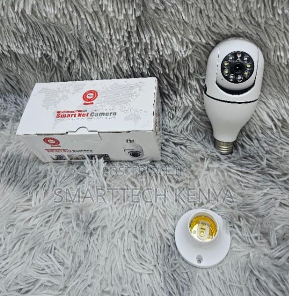 CCTV Bulb Camera PTZ Wifi Rotating Camera.