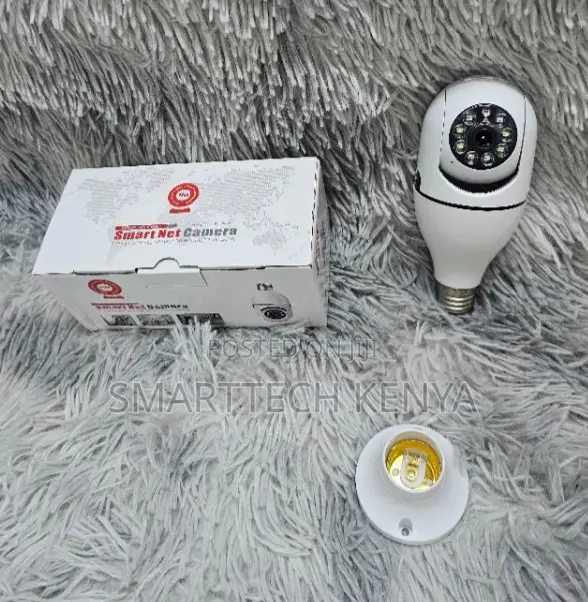 CCTV Bulb Camera PTZ Wifi Rotating Camera.