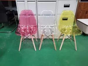 Acrylic Eames Style Accent Chairs