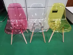 Acrylic Eames Style Accent Chairs