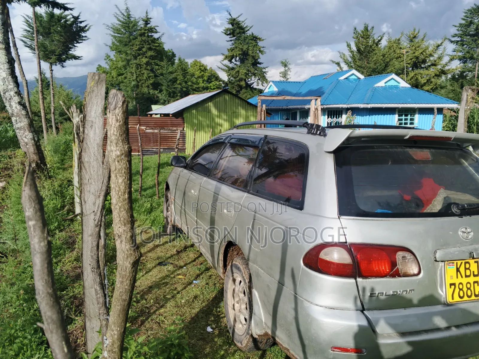 Toyota Caldina 2002 Gray