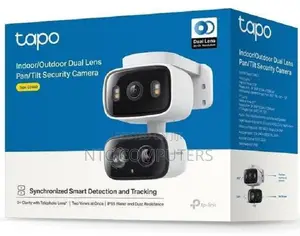 TPLink Tapo Indoor/Outdoor Dual Lens Tilt Security Camera -TAPO C246D