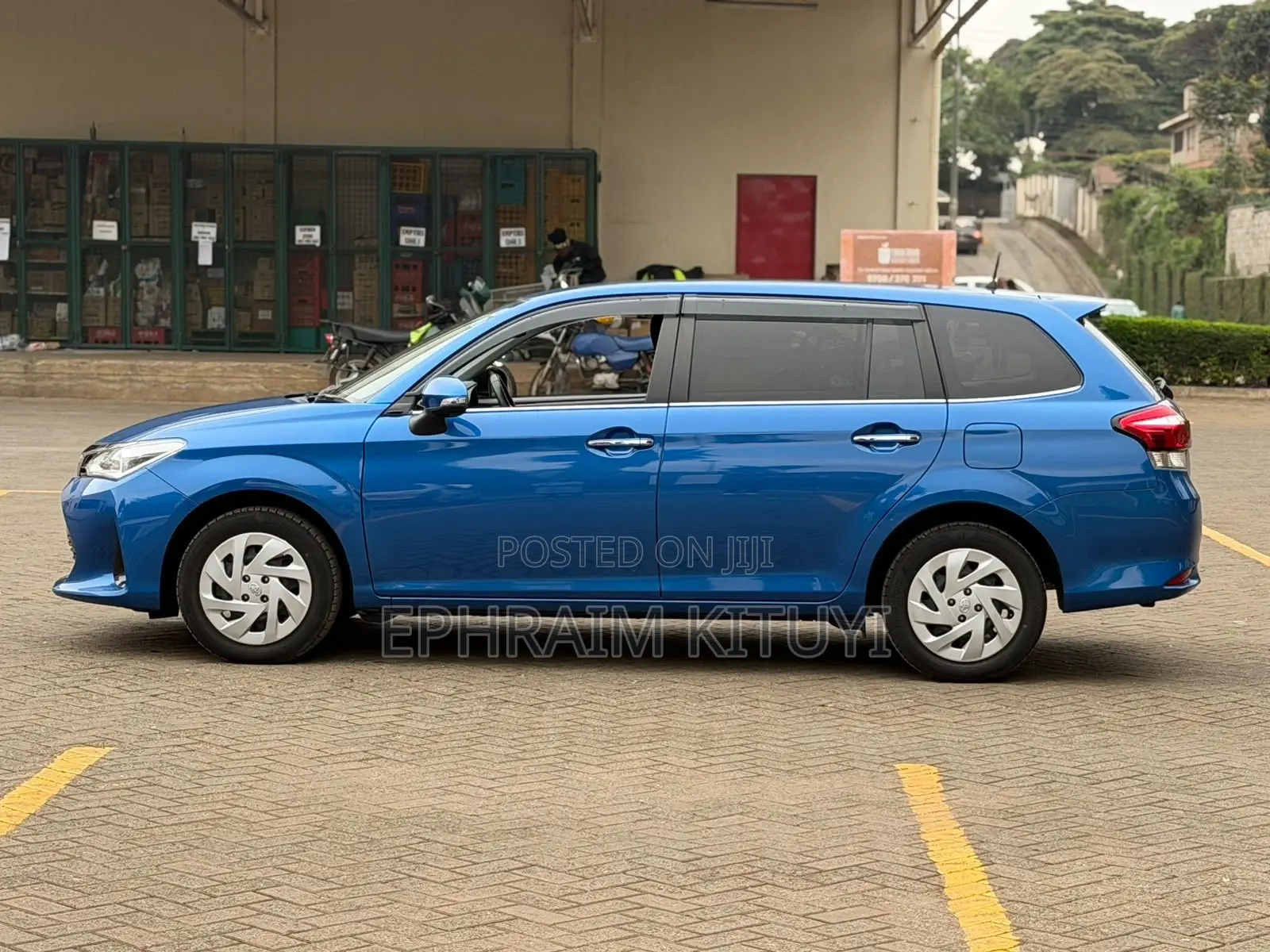 Toyota Corolla Fielder 2019 Blue