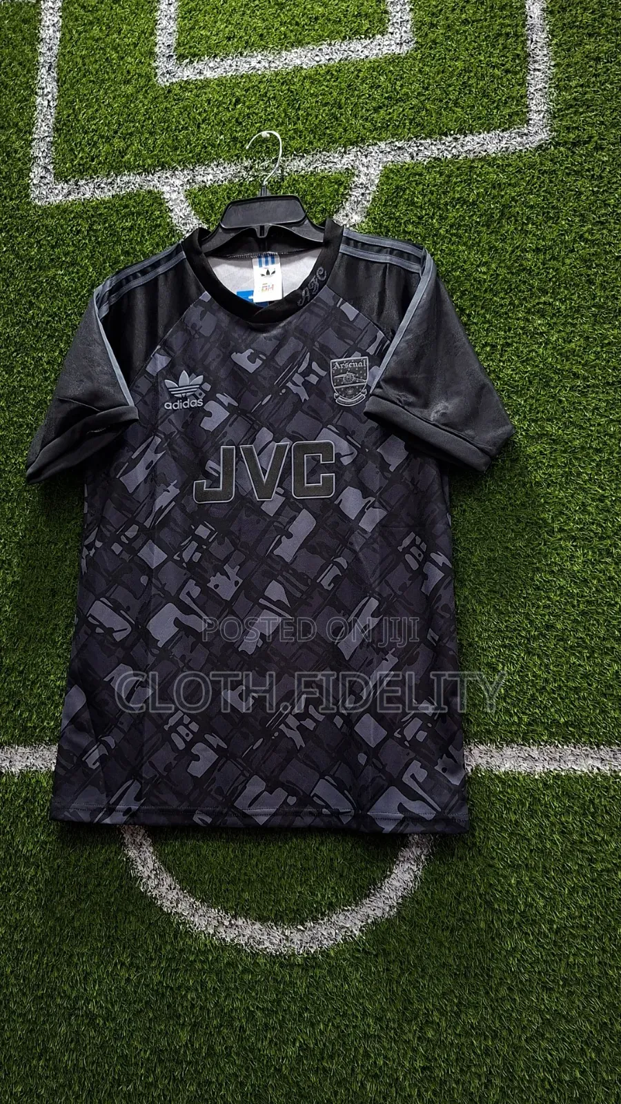Arsenal JVC Retro Black Version 1990-1991.