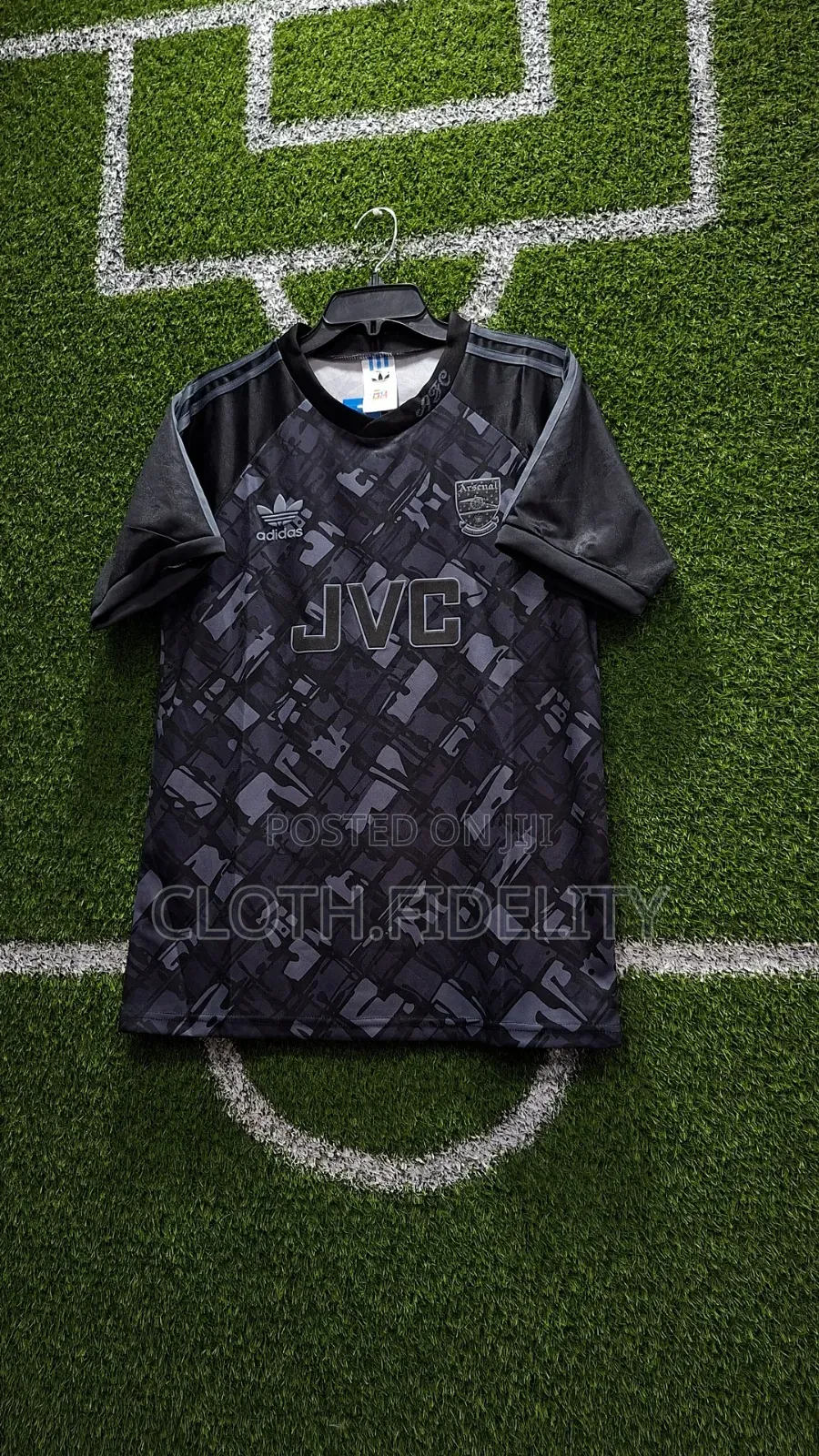 Arsenal JVC Retro Black Version 1990-1991.