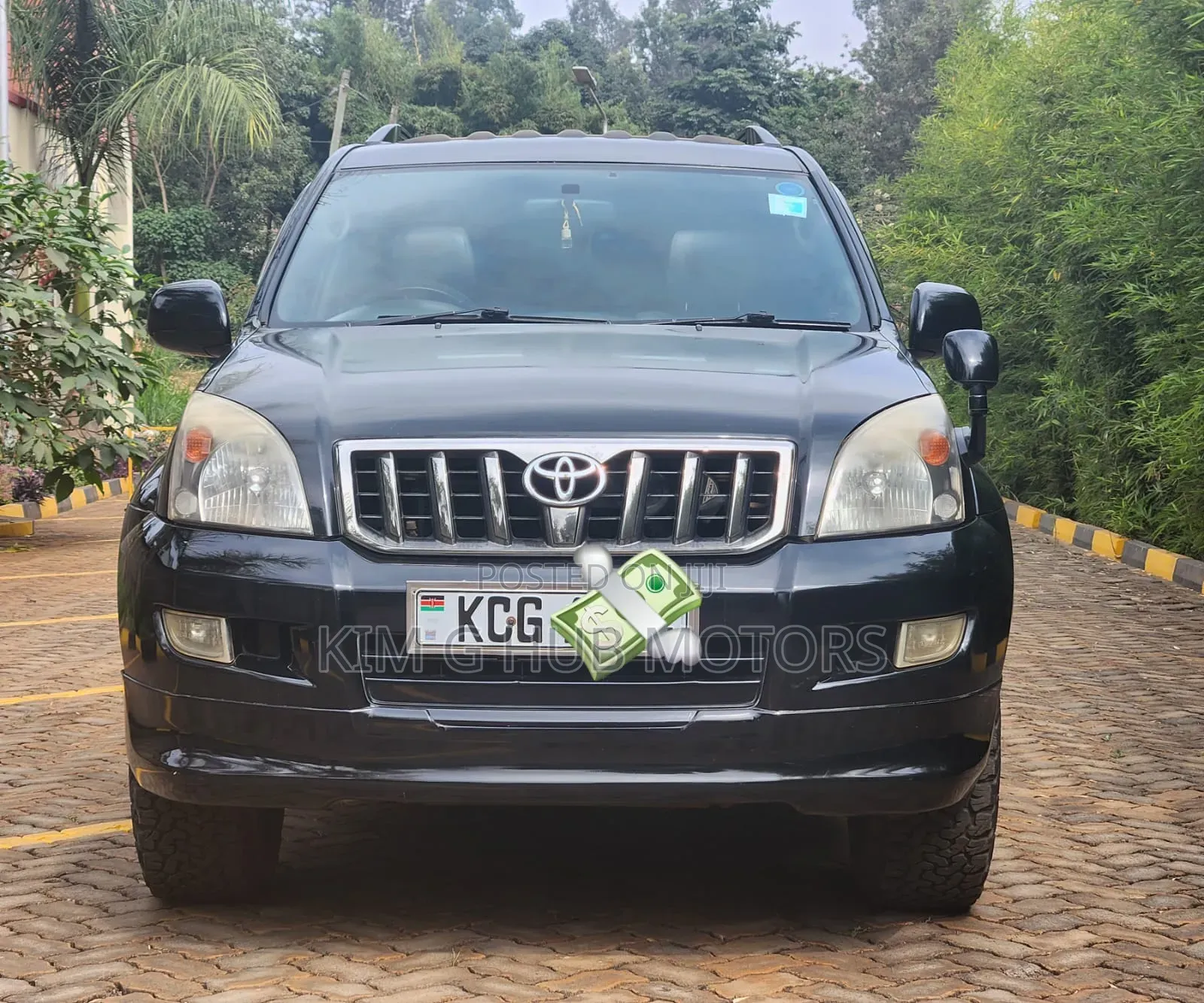 Toyota Land Cruiser Prado 2009 Black