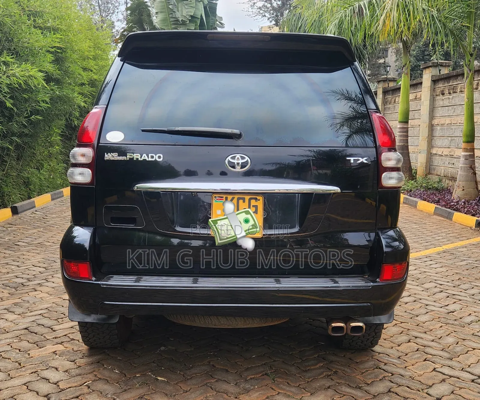 Toyota Land Cruiser Prado 2009 Black