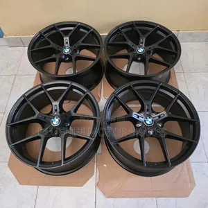 4pcs Black Size 19 Rims for BMW X1, X2, X3, X4, 3,5,7 Series