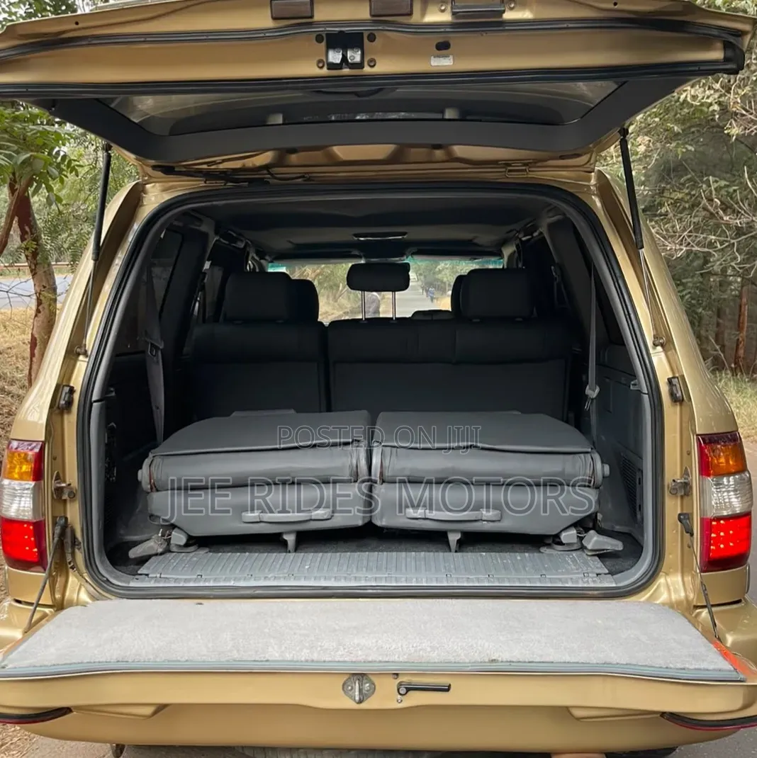 Toyota Land Cruiser 2003 Yellow