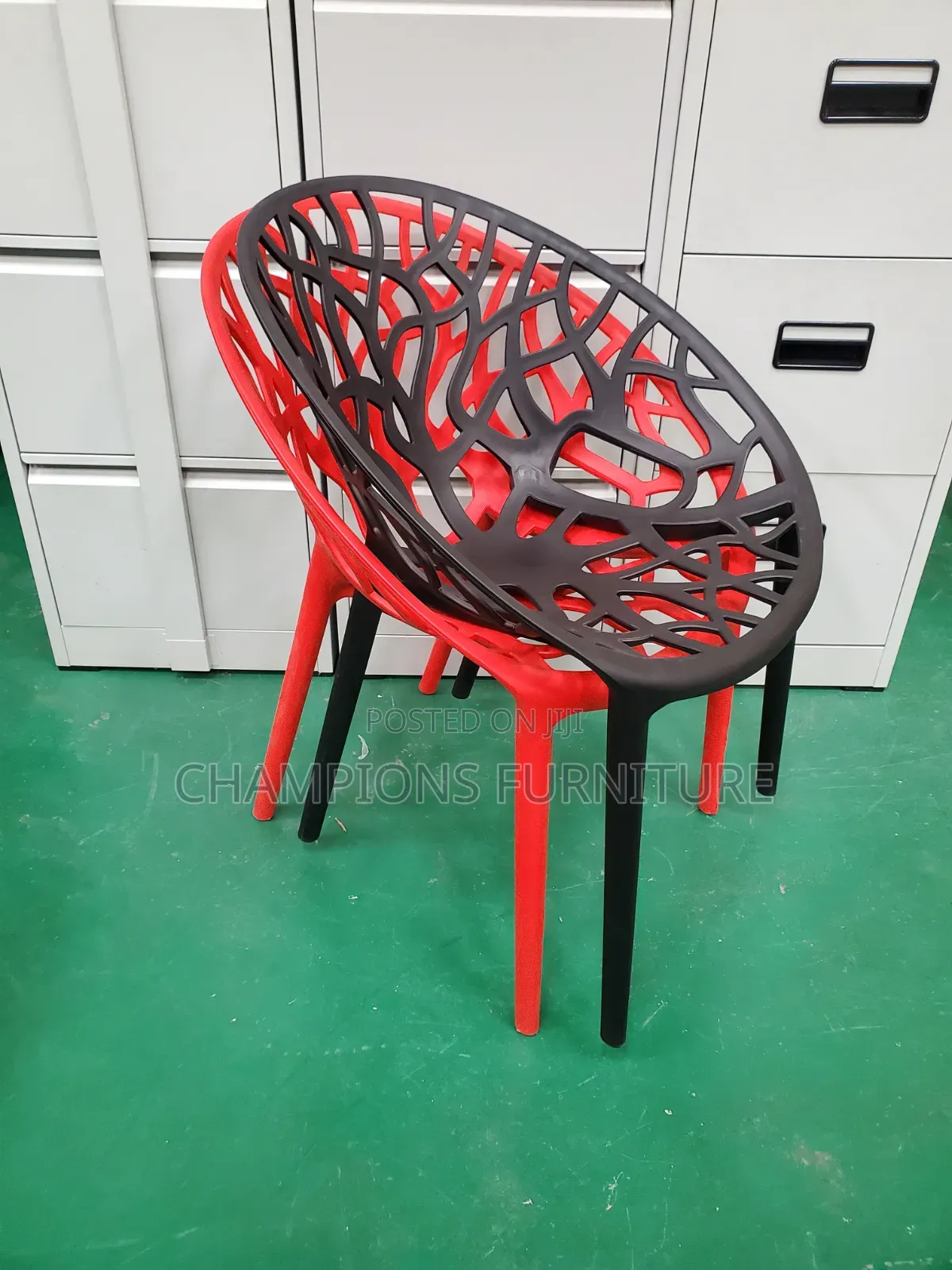 Branch Cutout Modern Accent Chair