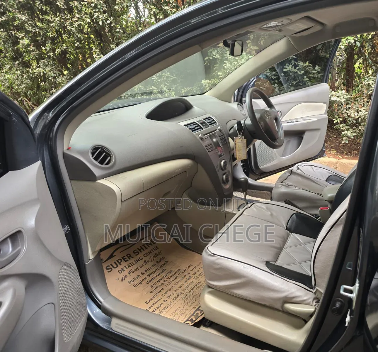 Toyota Belta 2009 Gray