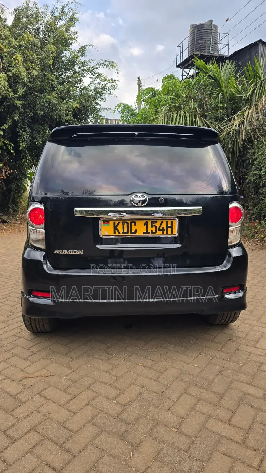 Toyota Corolla Rumion 2014 Black