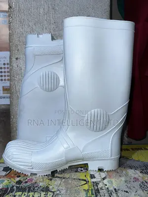 Heavy Duty White Gumboots