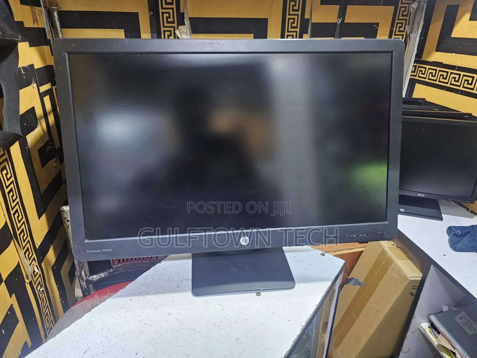 HP 24inch With D.p Hdmi 1080p