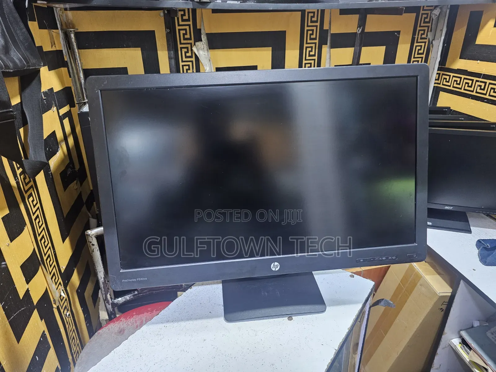 HP 24inch With D.p Hdmi 1080p