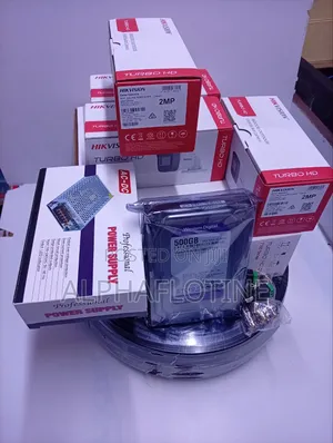 8 Cameras CCTV Kit 1080p Dahua Full Package Full Colour