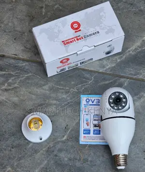 Wireless WiFi Bulb Camera CCTV With HD Night Vision