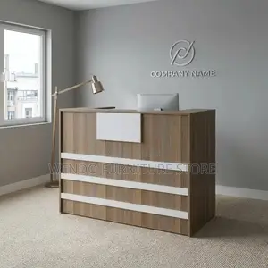 Reception Desk; 1400MM Front Reception Mega Office Desk