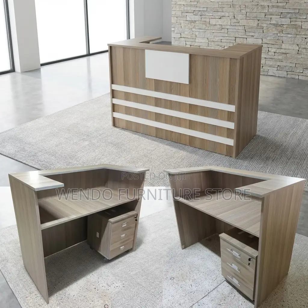 Reception Desk; 1400MM Front Reception Mega Office Desk