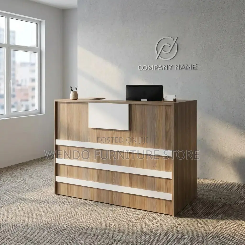 Reception Desk; 1400MM Front Reception Mega Office Desk