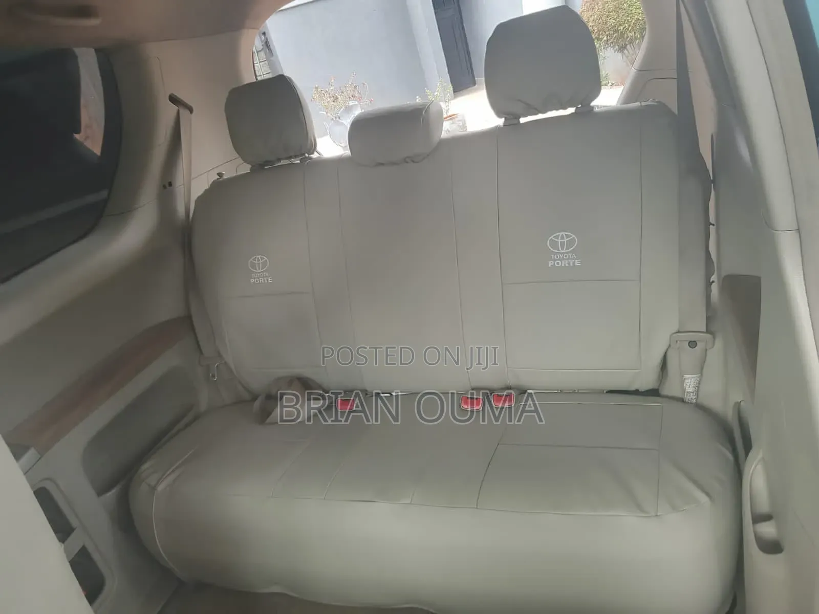 Toyota Porte Custom Seat Covers – Made to Order | KSh 7,999