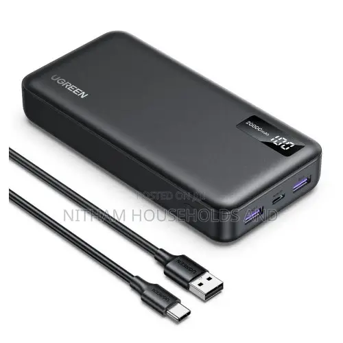 Ugreen Pb312 (25683) 20,000mah 20w Two-Way Fast Charging Power Bank.