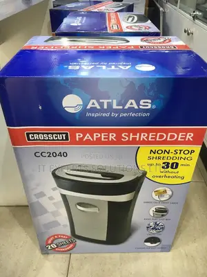 Atlas Cc2040 Crosscut 20 Sheets Paper Shredder
