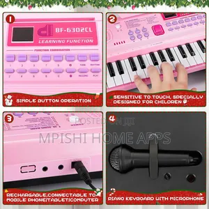 61 Key Portable Electronic Piano